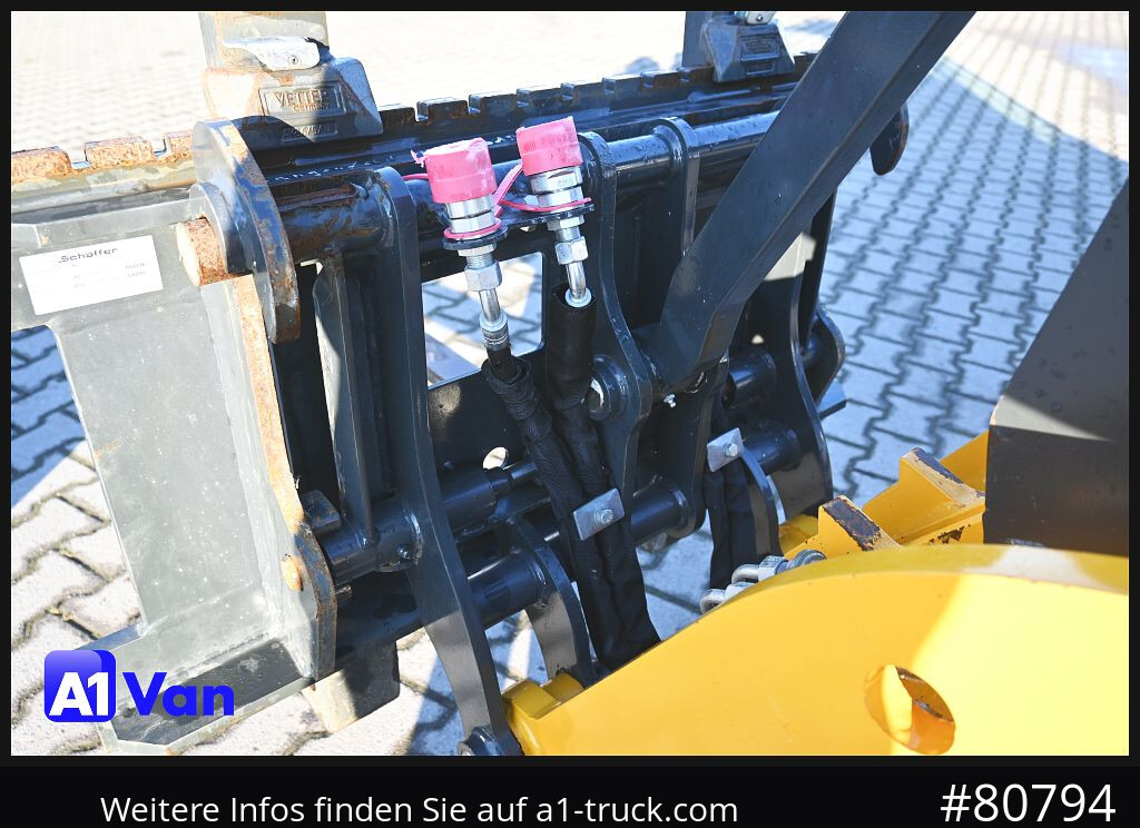 SCHAEFFER Schäffer 2445S Hoflader, Gabel, 127 Bstd. - Chargeuse sur pneus: photos 5 SCHAEFFER Schäffer 2445S Hoflader, Gabel, 127 Bstd. - Chargeuse sur pneus: photos 5