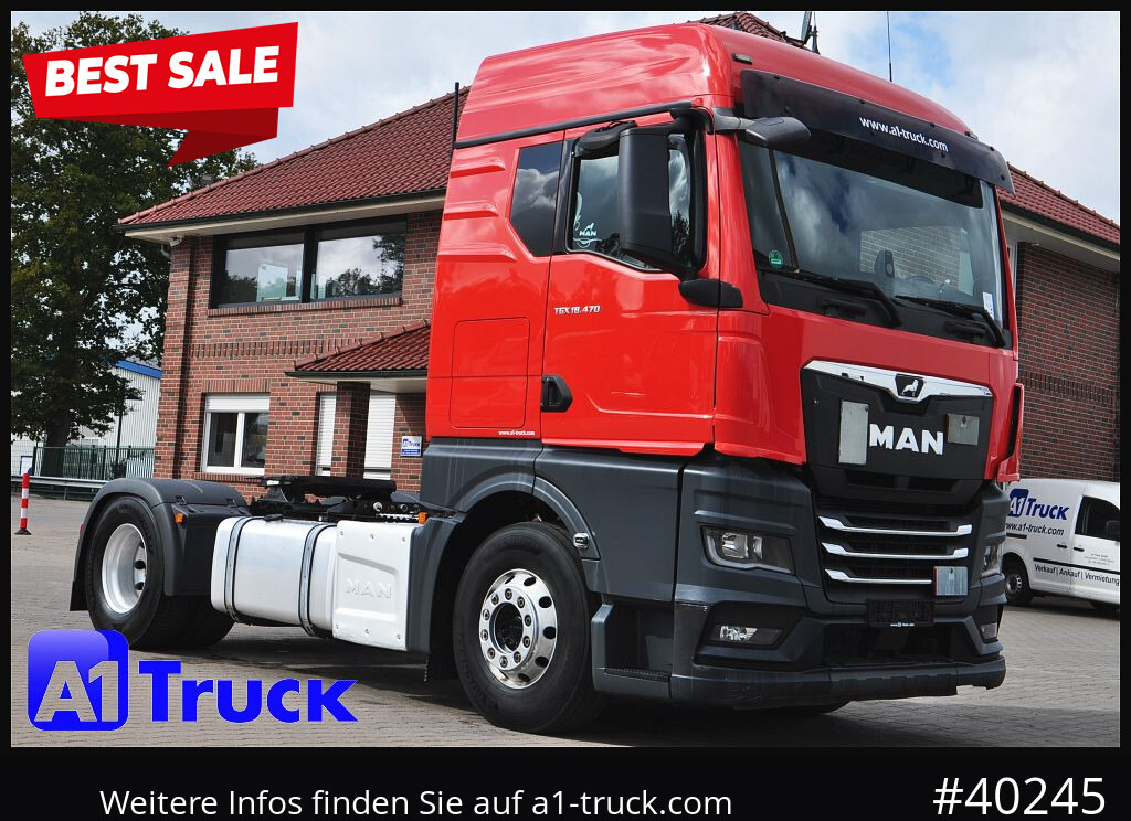 MAN TGX 18.470 GM Hydraulik, Intarder Navi Standklima, - Tracteur routier: photos 1 MAN TGX 18.470 GM Hydraulik, Intarder Navi Standklima, - Tracteur routier: photos 1