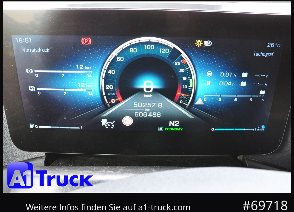 MERCEDES-BENZ Actros 1846 BL Alu, Navi, Kipphydraulik, - Tracteur routier: photos 5 MERCEDES-BENZ Actros 1846 BL Alu, Navi, Kipphydraulik, - Tracteur routier: photos 5