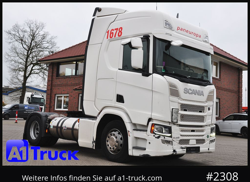 SCANIA R410 LNG Retarder Navi, ADR GGVS - Tracteur routier: photos 1 SCANIA R410 LNG Retarder Navi, ADR GGVS - Tracteur routier: photos 1
