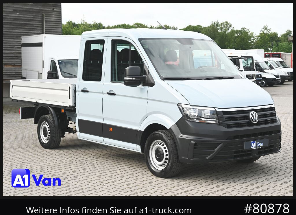 VOLKSWAGEN Crafter 35 Pritsche Doka, AHK, 7-Sitzer - Fourgon plateau, Utilitaire double cabine: photos 1 VOLKSWAGEN Crafter 35 Pritsche Doka, AHK, 7-Sitzer - Fourgon plateau, Utilitaire double cabine: photos 1