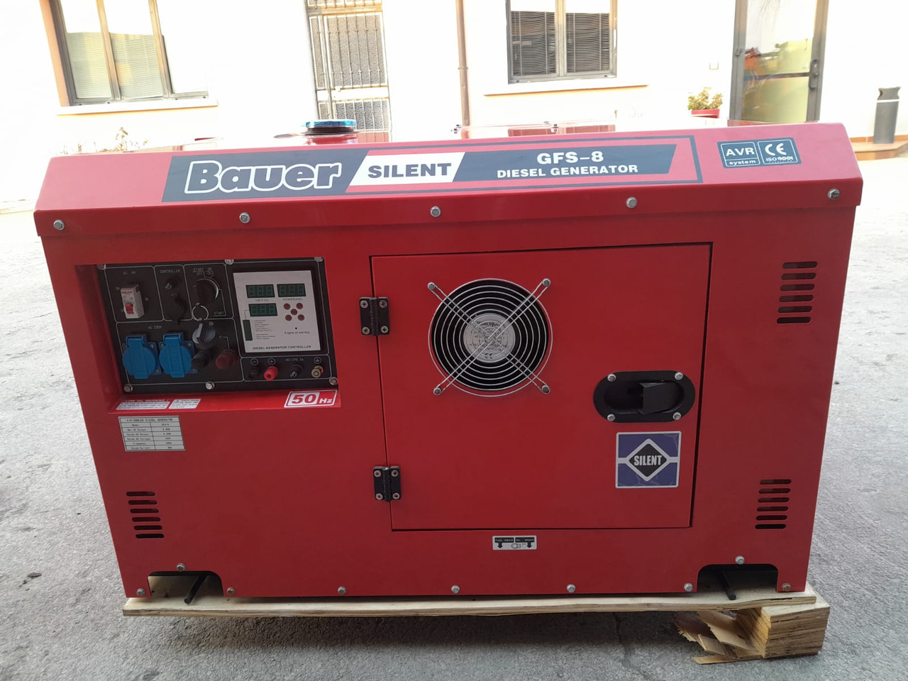 BAUER GENERATOR GFS-8 8.8kW GRUPPO ELETTROGENO 8.8KW 230V 50HZ - Groupe électrogène: photos 1 BAUER GENERATOR GFS-8 8.8kW GRUPPO ELETTROGENO 8.8KW 230V 50HZ - Groupe électrogène: photos 1