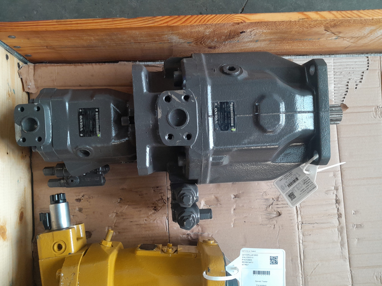 VOLVO L330E POMPE IDRAULICHE REVISIONATE - Pompe hydraulique pour Engins de chantier: photos 1 VOLVO L330E POMPE IDRAULICHE REVISIONATE - Pompe hydraulique pour Engins de chantier: photos 1