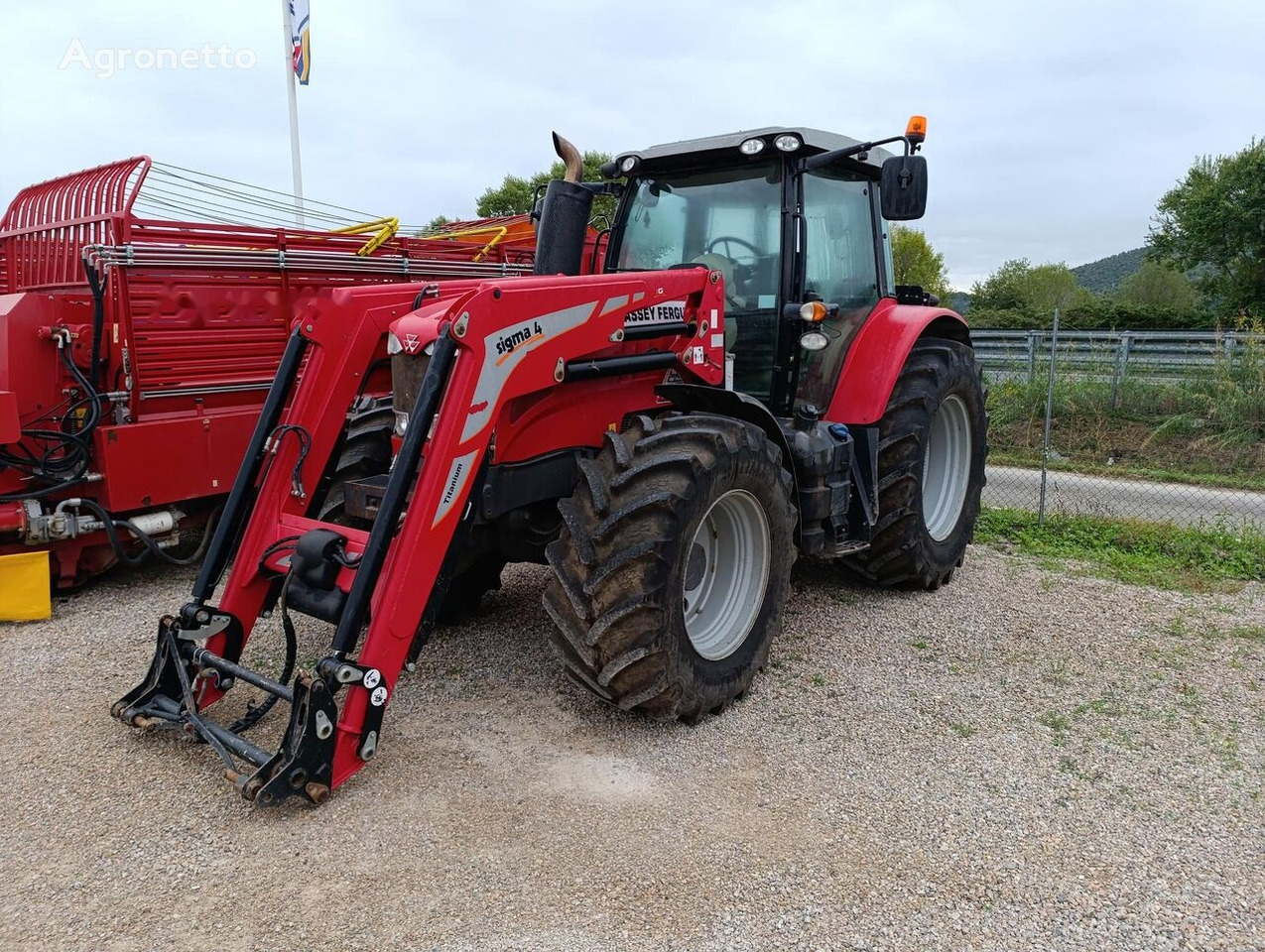 Massey Ferguson 7714 DYNA-4 - Tracteur agricole: photos 4 Massey Ferguson 7714 DYNA-4 - Tracteur agricole: photos 4