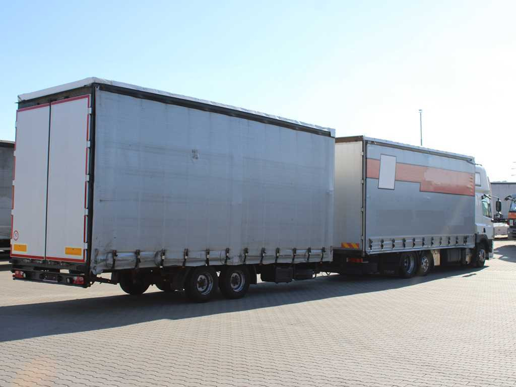 DAF CF 85.460, 6X2, INDEPENDENT AIR CONDITIONING + FLIEGL TPS 100 (2003) - Camion à rideaux coulissants: photos 4 DAF CF 85.460, 6X2, INDEPENDENT AIR CONDITIONING + FLIEGL TPS 100 (2003) - Camion à rideaux coulissants: photos 4