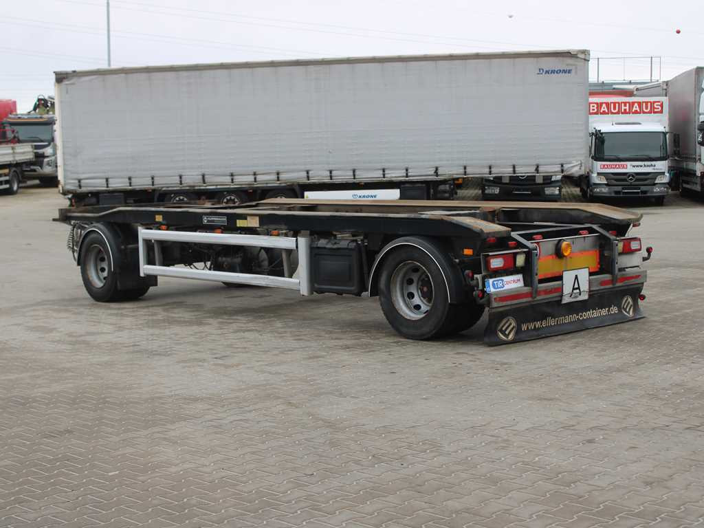 Hüffermann HAR 18.70, SAF AXLES, TIRES 80% - Remorque ampliroll/ Multibenne: photos 5 Hüffermann HAR 18.70, SAF AXLES, TIRES 80% - Remorque ampliroll/ Multibenne: photos 5