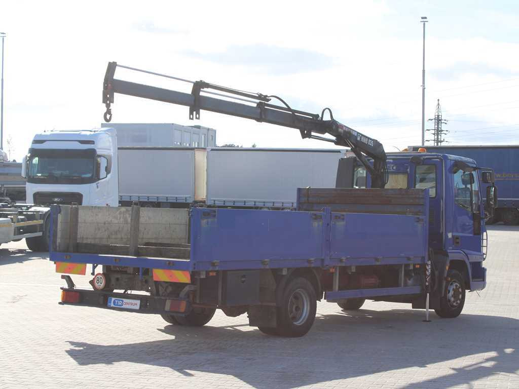 Iveco EUROCARGO 100E17, EURO 3, HYDRAULIC ARM HIAB 035-2 - Camion plateau, Camion grue: photos 4 Iveco EUROCARGO 100E17, EURO 3, HYDRAULIC ARM HIAB 035-2 - Camion plateau, Camion grue: photos 4