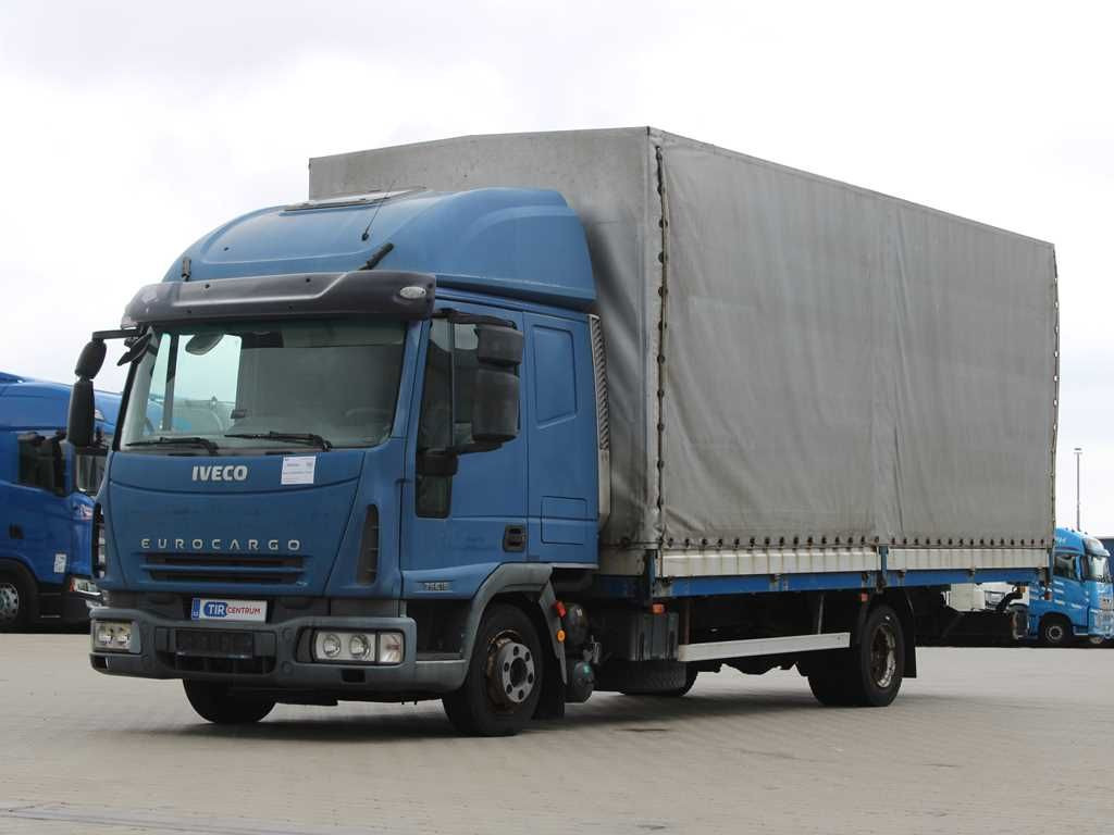 Iveco EUROCARGO 75E18, EURO 4 , PNEU 80% - Véhicule utilitaire plateau baché: photos 1 Iveco EUROCARGO 75E18, EURO 4 , PNEU 80% - Véhicule utilitaire plateau baché: photos 1