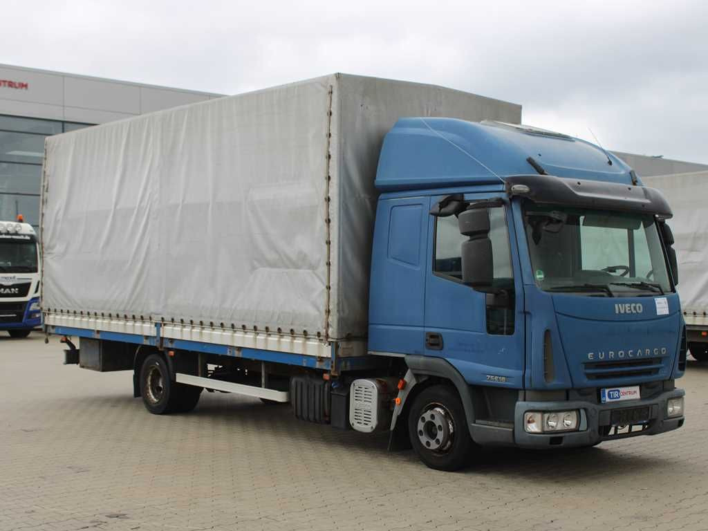 Iveco EUROCARGO 75E18, EURO 4 , PNEU 80% - Véhicule utilitaire plateau baché: photos 2 Iveco EUROCARGO 75E18, EURO 4 , PNEU 80% - Véhicule utilitaire plateau baché: photos 2