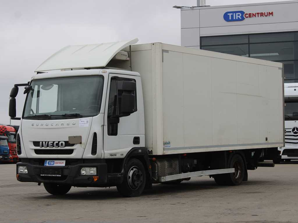 Iveco EUROCARGO 75E19, THERMO KING C - 450e, HYDRAULIC FRONT - Camion frigorifique: photos 1 Iveco EUROCARGO 75E19, THERMO KING C - 450e, HYDRAULIC FRONT - Camion frigorifique: photos 1