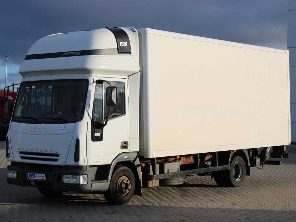 Iveco EUROCARGO ML75E17, TAIL LIFT, SLEEPING CABIN - Camion fourgon: photos 1 Iveco EUROCARGO ML75E17, TAIL LIFT, SLEEPING CABIN - Camion fourgon: photos 1