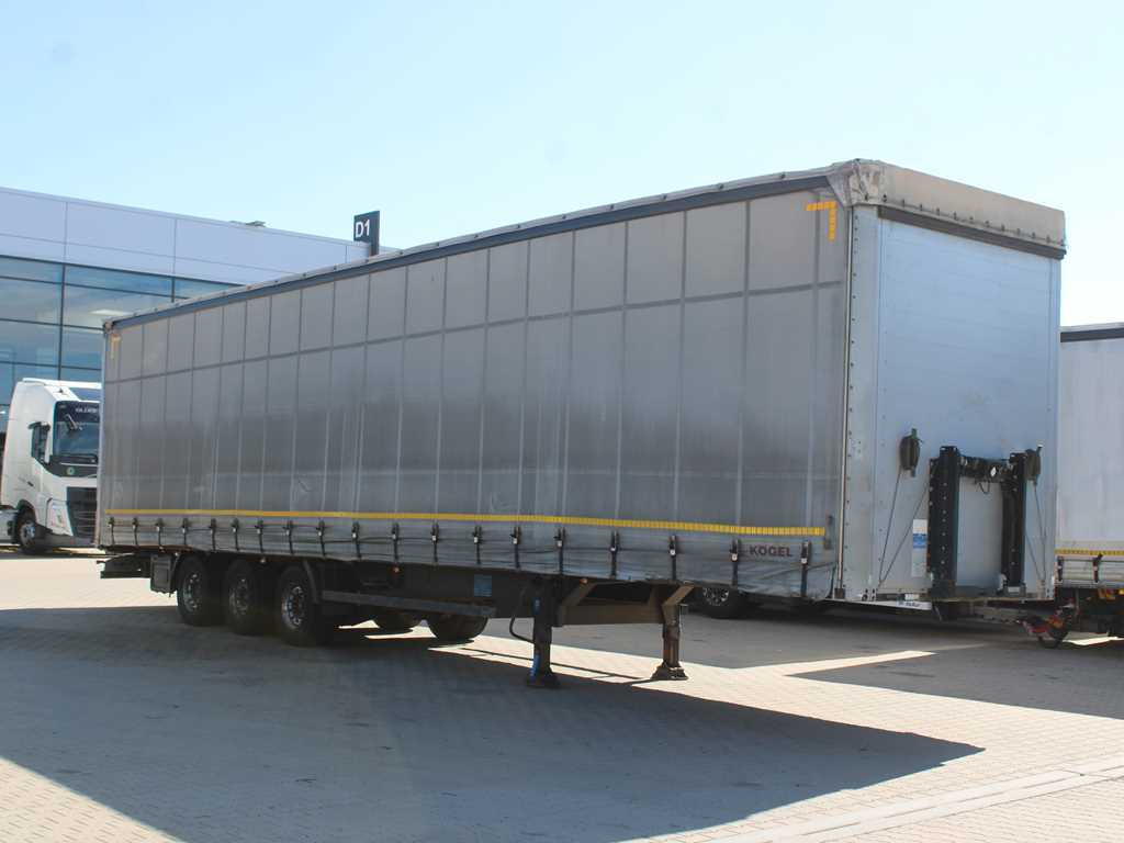 Kögel SN 24 MEGA, SAF, LOWDECK, LIFT AXLE, LIFTING ROOF, MULTILOCK - Semi-remorque rideaux coulissants: photos 3 Kögel SN 24 MEGA, SAF, LOWDECK, LIFT AXLE, LIFTING ROOF, MULTILOCK - Semi-remorque rideaux coulissants: photos 3