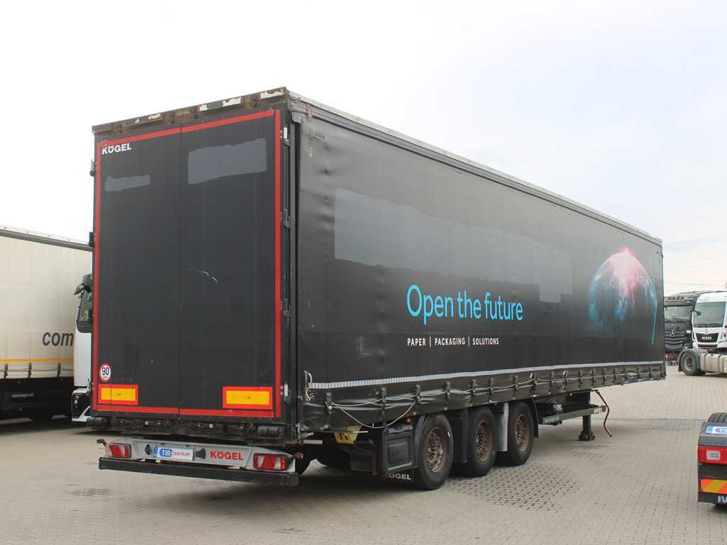 Kögel SN24, LOWDECK, SAF, MULTILOCK, LIFTING AXLE, LIFTING ROOF - Semi-remorque rideaux coulissants: photos 4 Kögel SN24, LOWDECK, SAF, MULTILOCK, LIFTING AXLE, LIFTING ROOF - Semi-remorque rideaux coulissants: photos 4