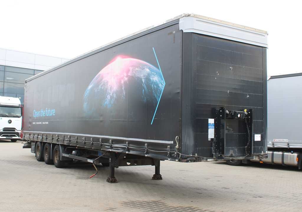Kögel SN24, LOWDECK, SAF, MULTILOCK, LIFTING AXLE, LIFTING ROOF - Semi-remorque rideaux coulissants: photos 3 Kögel SN24, LOWDECK, SAF, MULTILOCK, LIFTING AXLE, LIFTING ROOF - Semi-remorque rideaux coulissants: photos 3