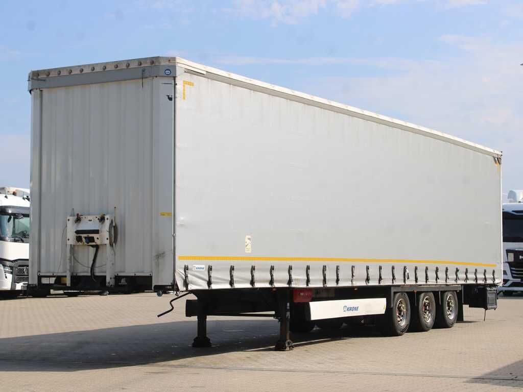 Krone SD, LOWDECK, LIFTING AXLE, MULTILOCK, SAF, LIFTING ROOF - Semi-remorque rideaux coulissants: photos 1 Krone SD, LOWDECK, LIFTING AXLE, MULTILOCK, SAF, LIFTING ROOF - Semi-remorque rideaux coulissants: photos 1