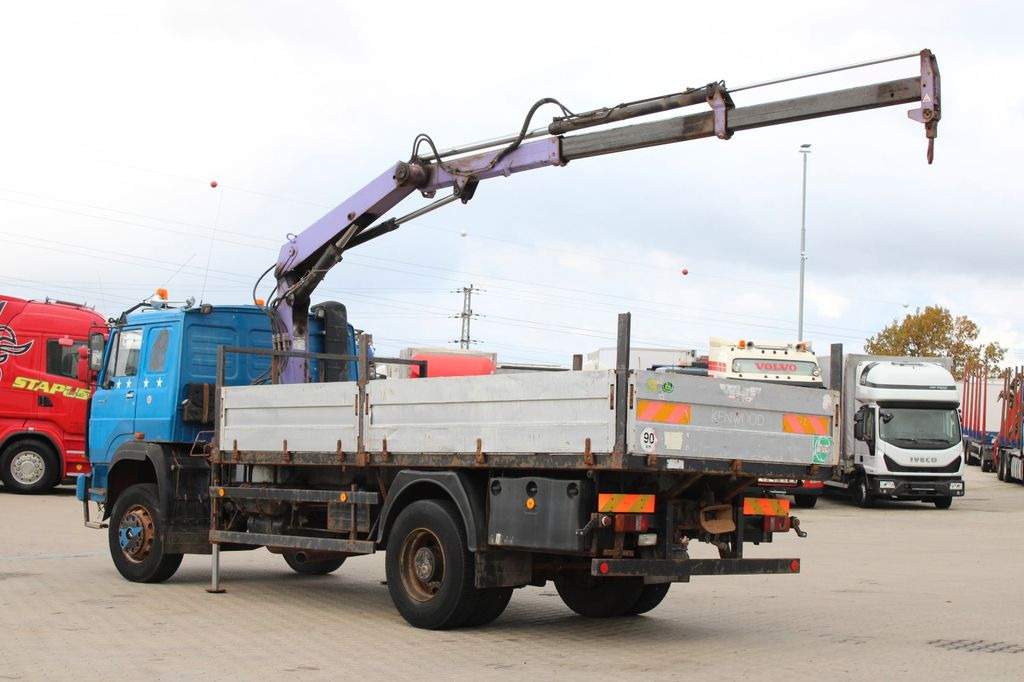LIAZ 18.23,CRANE NJ SR-70 PT,BEACONS - Camion plateau, Camion grue: photos 4 LIAZ 18.23,CRANE NJ SR-70 PT,BEACONS - Camion plateau, Camion grue: photos 4