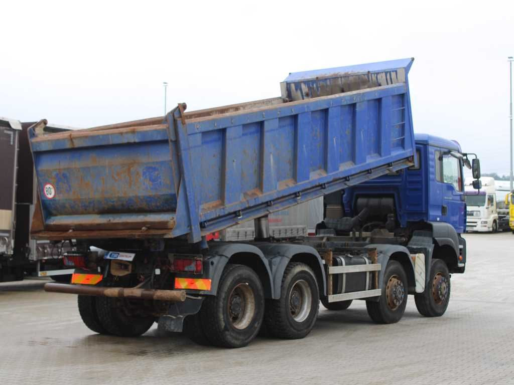 MAN TGA 41.480, 8X6, THREE-SIDED, EURO 3, RETARDER - Camion benne: photos 3 MAN TGA 41.480, 8X6, THREE-SIDED, EURO 3, RETARDER - Camion benne: photos 3