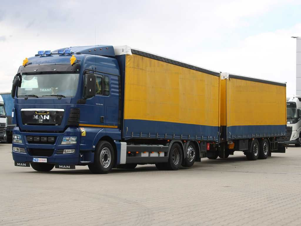 MAN TGS 26.440, 6X2, EURO 5, LIFTING AXLE, TV - Camion à rideaux coulissants: photos 1 MAN TGS 26.440, 6X2, EURO 5, LIFTING AXLE, TV - Camion à rideaux coulissants: photos 1