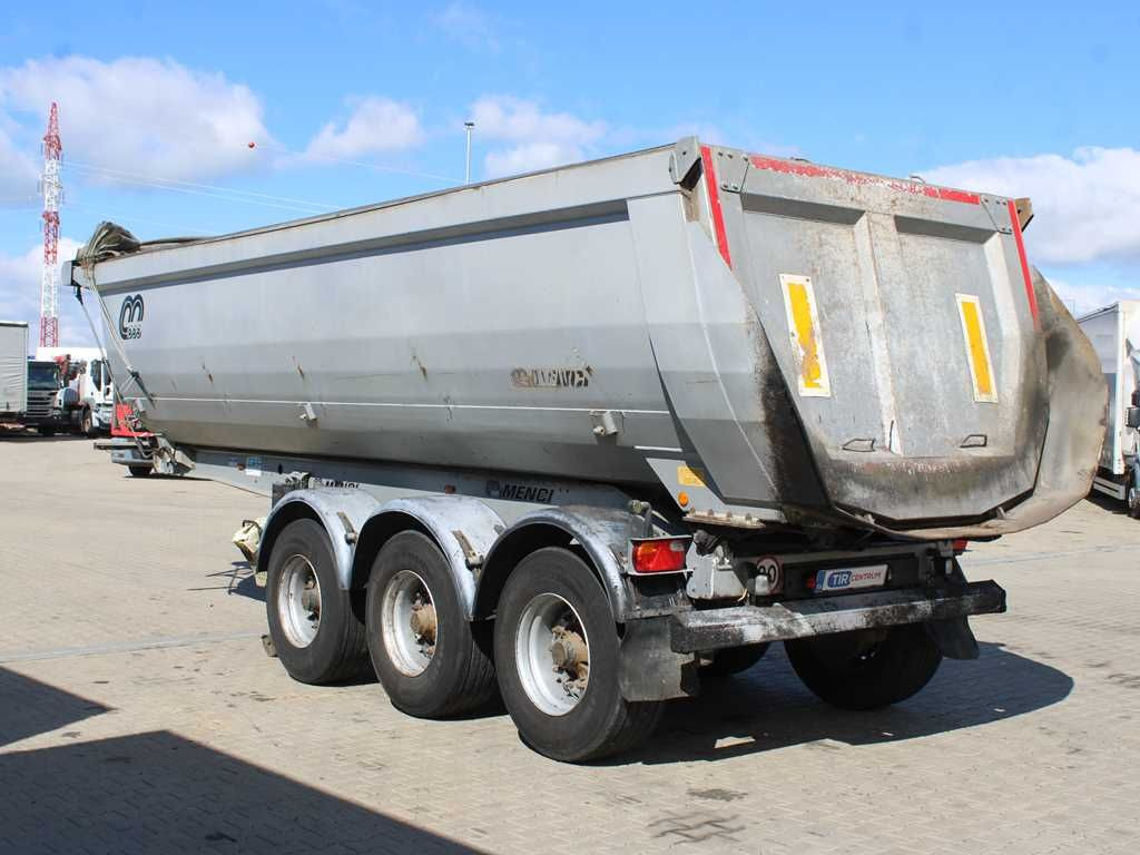 Menci SA 700 R, LIFTING AXLE, SHUTTER ROOF 12m³ - Semi-remorque benne: photos 4 Menci SA 700 R, LIFTING AXLE, SHUTTER ROOF 12m³ - Semi-remorque benne: photos 4