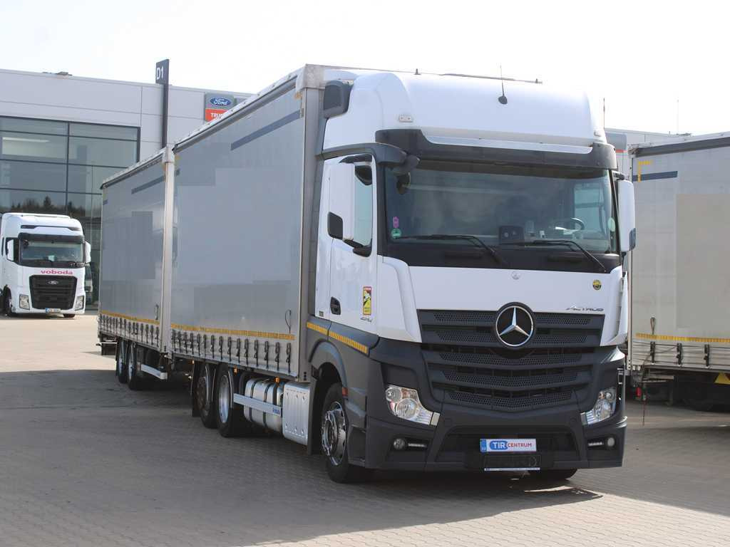 Mercedes-Benz Actros 2542, 6X2, EURO 6, AIR SUSPENSION + PANAV TV018H - Camion à rideaux coulissants: photos 3 Mercedes-Benz Actros 2542, 6X2, EURO 6, AIR SUSPENSION + PANAV TV018H - Camion à rideaux coulissants: photos 3