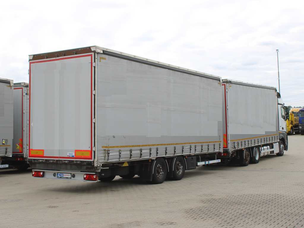 Mercedes-Benz Actros 2542, 6X2, LIFTING AXLE + PANAV TVK18M - Camion à rideaux coulissants: photos 4 Mercedes-Benz Actros 2542, 6X2, LIFTING AXLE + PANAV TVK18M - Camion à rideaux coulissants: photos 4