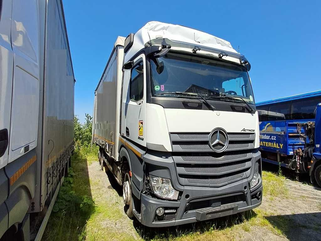 Mercedes-Benz Actros 2542, 6X2 - Camion à rideaux coulissants: photos 2 Mercedes-Benz Actros 2542, 6X2 - Camion à rideaux coulissants: photos 2