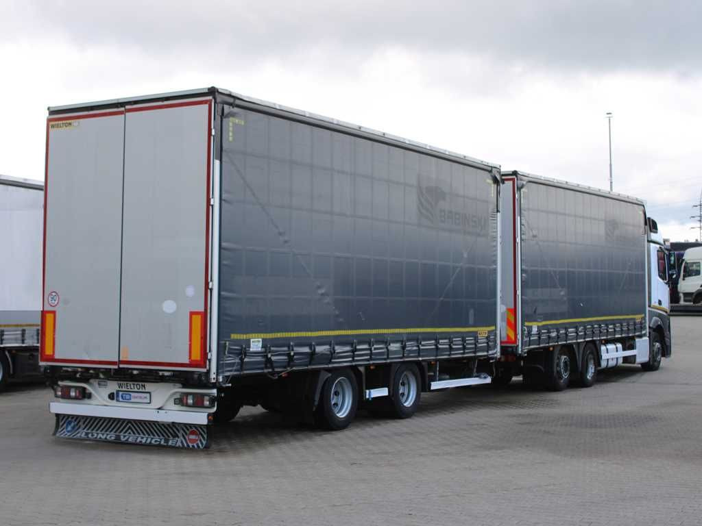 Mercedes-Benz Actros 2545, TRANZIT SET, LIFTING AXLE, EURO 6 - Camion à rideaux coulissants: photos 3 Mercedes-Benz Actros 2545, TRANZIT SET, LIFTING AXLE, EURO 6 - Camion à rideaux coulissants: photos 3