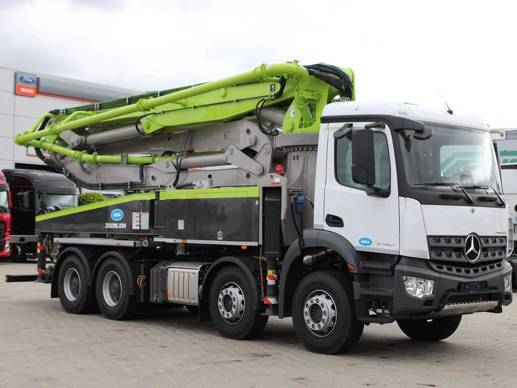 Mercedes-Benz Actros 3740, 8X4, ZOOMLION ZL40X-5RZ Car Pump, NEW VEHICLE!! - Camion pompe: photos 3 Mercedes-Benz Actros 3740, 8X4, ZOOMLION ZL40X-5RZ Car Pump, NEW VEHICLE!! - Camion pompe: photos 3