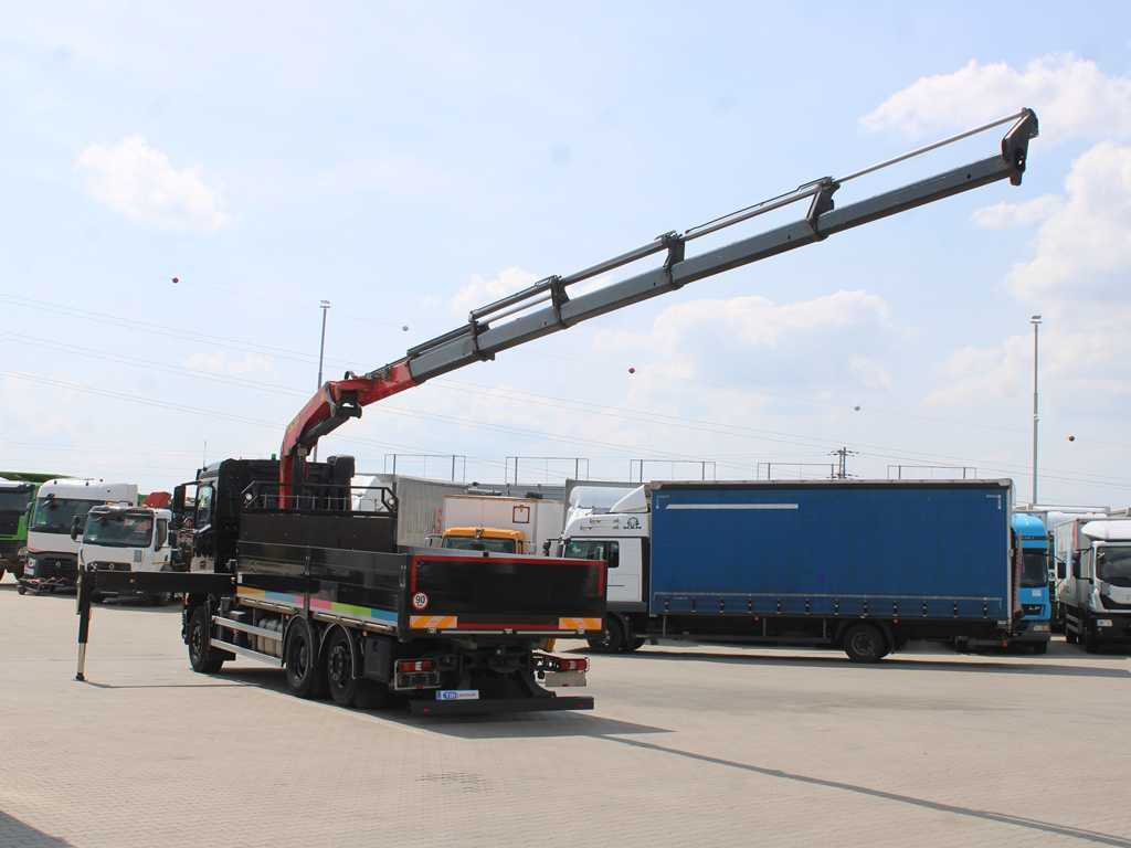 Mercedes-Benz Arocs 2542, 6X2, EURO 6, CAMERA, PALFINGER PK 24 - Camion plateau, Camion grue: photos 4 Mercedes-Benz Arocs 2542, 6X2, EURO 6, CAMERA, PALFINGER PK 24 - Camion plateau, Camion grue: photos 4