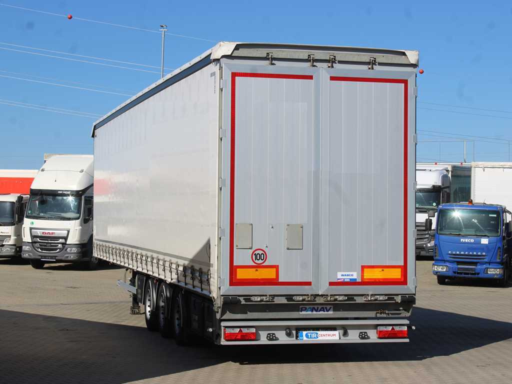 Panav NVK5BM, LOWDECK, MULTILOCK, LIFTING AXLE, LIFT ROOF - Semi-remorque rideaux coulissants: photos 5 Panav NVK5BM, LOWDECK, MULTILOCK, LIFTING AXLE, LIFT ROOF - Semi-remorque rideaux coulissants: photos 5