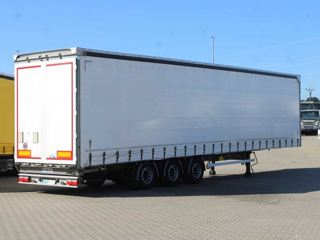 Panav NVK5BM, LOWDECK, MULTILOCK, LIFTING AXLE, LIFT ROOF - Semi-remorque rideaux coulissants: photos 4 Panav NVK5BM, LOWDECK, MULTILOCK, LIFTING AXLE, LIFT ROOF - Semi-remorque rideaux coulissants: photos 4