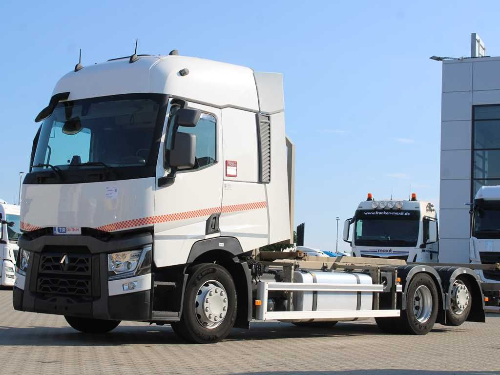 Renault T460, EURO 6, BDF, LIFTING AXLE, AIR SUSPENSIONS - Camion porte-conteneur/ Caisse mobile: photos 1 Renault T460, EURO 6, BDF, LIFTING AXLE, AIR SUSPENSIONS - Camion porte-conteneur/ Caisse mobile: photos 1