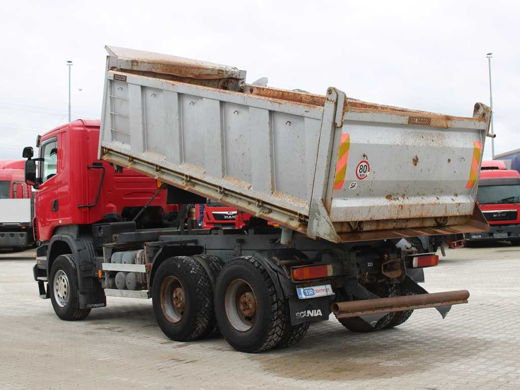 Scania R 420 CB 6X4 , THREE SIDED, EURO 4, RETARDER, 13m³ - Camion benne: photos 5 Scania R 420 CB 6X4 , THREE SIDED, EURO 4, RETARDER, 13m³ - Camion benne: photos 5
