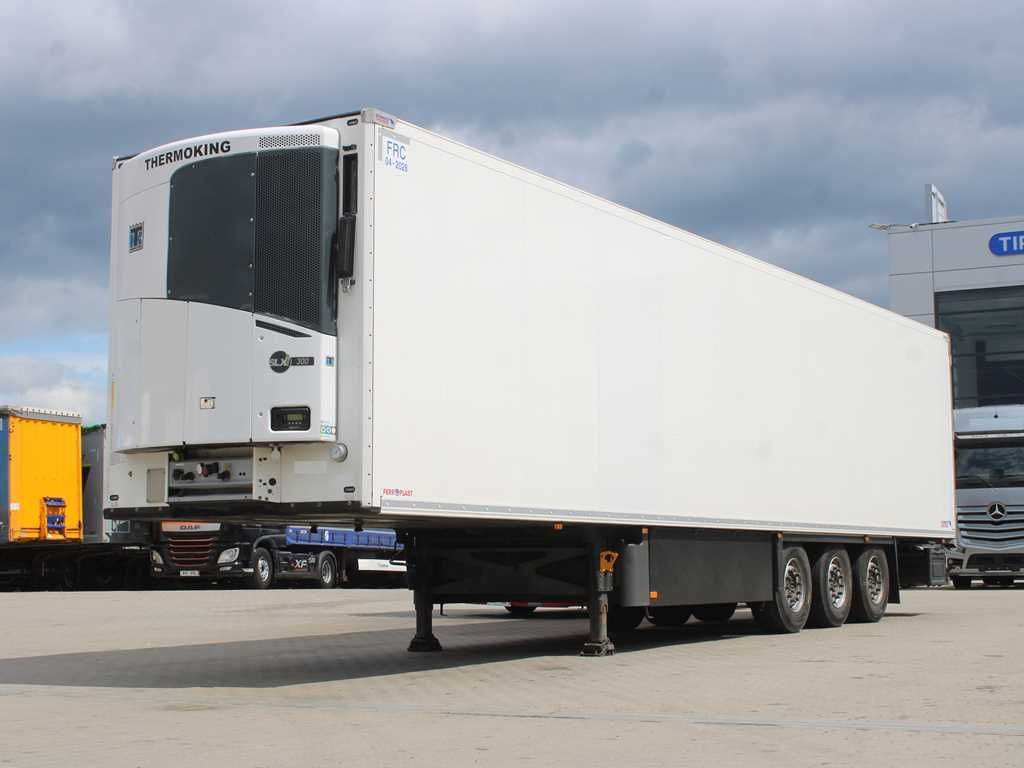 Schmitz Cargobull SCB S3B, THERMO KING SLXi 300, LIFTING AXLE - Semi-remorque fourgon: photos 1 Schmitz Cargobull SCB S3B, THERMO KING SLXi 300, LIFTING AXLE - Semi-remorque fourgon: photos 1