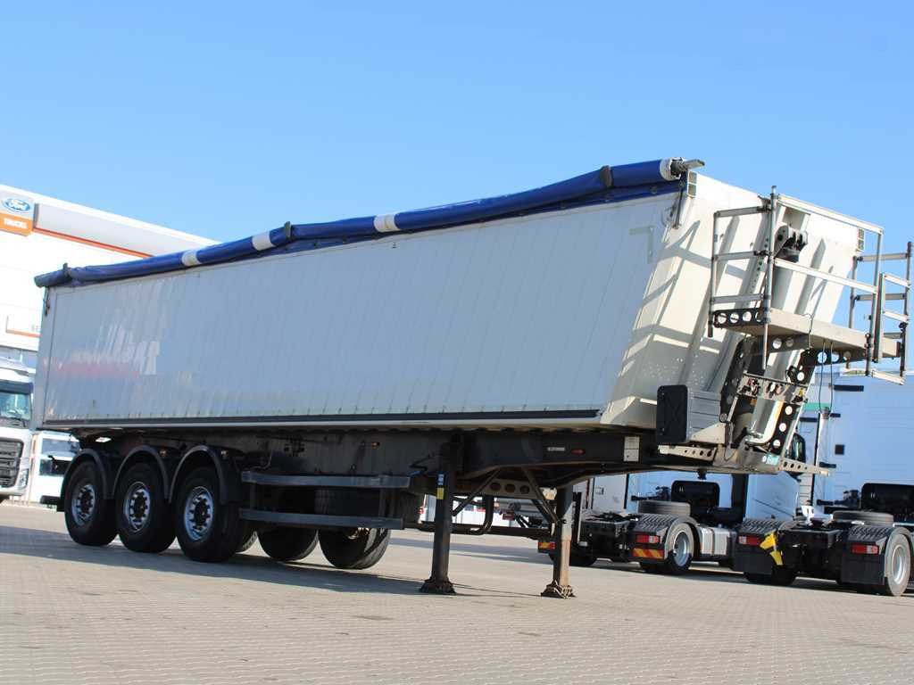 Schmitz SKI 24 SL 10.5, AXLES 9t, 49m³, LIFTING AXLE, ALUMINUM BODY - Semi-remorque benne: photos 2 Schmitz SKI 24 SL 10.5, AXLES 9t, 49m³, LIFTING AXLE, ALUMINUM BODY - Semi-remorque benne: photos 2