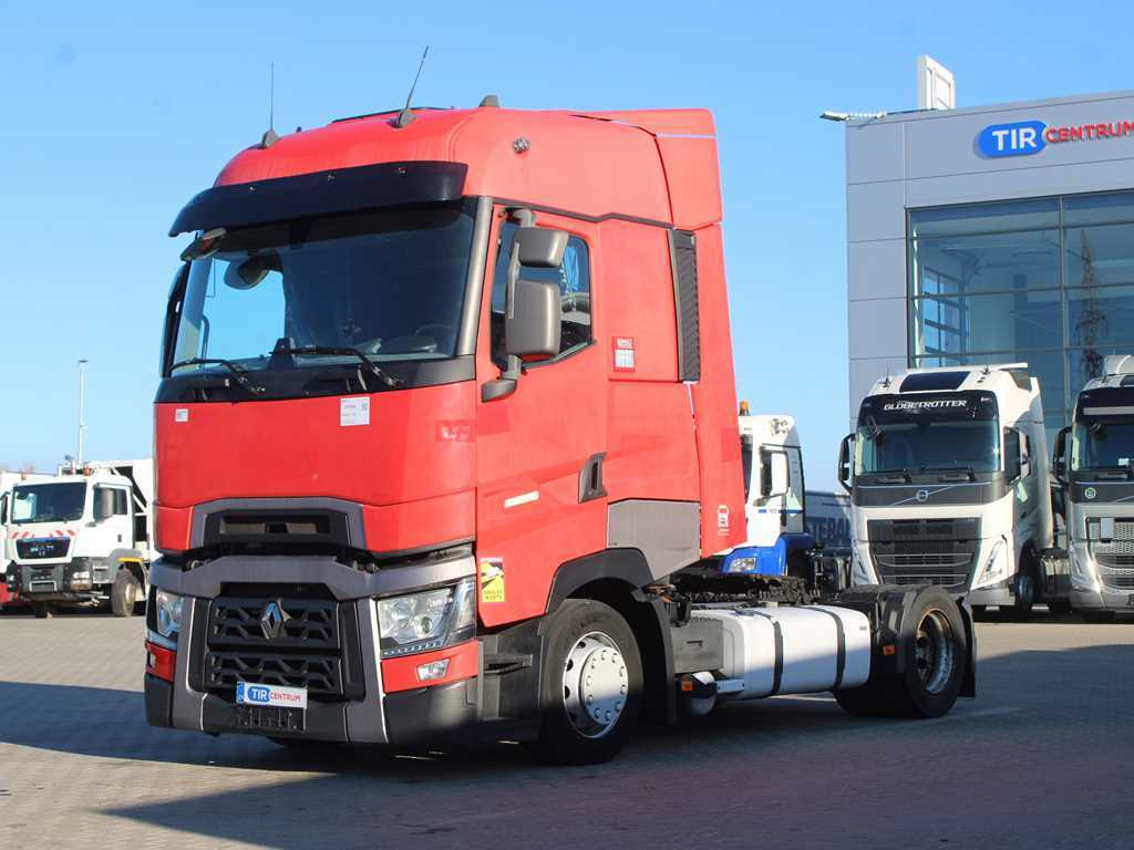 Renault T 520, EURO 6, LOWDECK, TIRES 80% - Tracteur routier: photos 1 Renault T 520, EURO 6, LOWDECK, TIRES 80% - Tracteur routier: photos 1