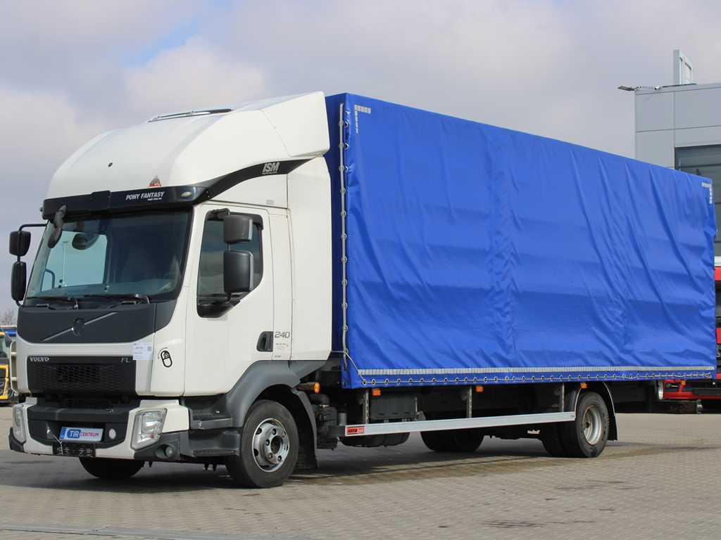 Volvo FL 240, SLEEPING BODY, EURO 6, VEB+ - Camion à rideaux coulissants: photos 1 Volvo FL 240, SLEEPING BODY, EURO 6, VEB+ - Camion à rideaux coulissants: photos 1