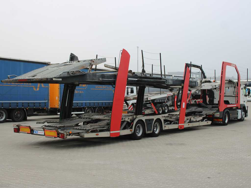 Volvo FM 460, EURO 6, VEB+, INDEPENDENT AIR CONDITIONING, + LOHR (2006) - Camion porte-voitures: photos 4 Volvo FM 460, EURO 6, VEB+, INDEPENDENT AIR CONDITIONING, + LOHR (2006) - Camion porte-voitures: photos 4