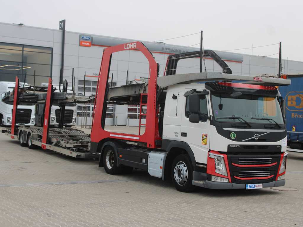 Volvo FM 460, EURO 6, VEB+, INDEPENDENT AIR CONDITIONING, + LOHR (2006) - Camion porte-voitures: photos 3 Volvo FM 460, EURO 6, VEB+, INDEPENDENT AIR CONDITIONING, + LOHR (2006) - Camion porte-voitures: photos 3