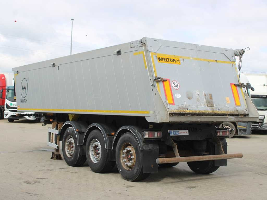 Wielton NW-3, SAF, FOLDING ROOF, LIFTING AXLE, 30m³ - Semi-remorque benne: photos 4 Wielton NW-3, SAF, FOLDING ROOF, LIFTING AXLE, 30m³ - Semi-remorque benne: photos 4