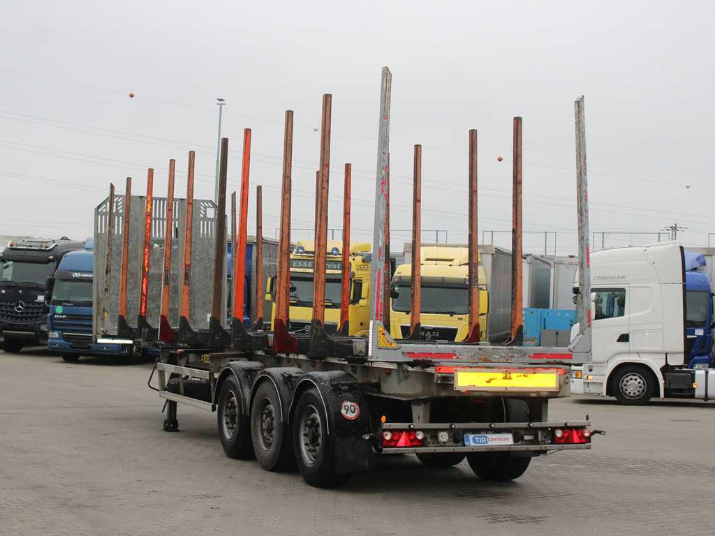 ZASŁAW D-651A, 2x LIFT AXLE, TYRES 80% - Semi-remorque grumier: photos 5 ZASŁAW D-651A, 2x LIFT AXLE, TYRES 80% - Semi-remorque grumier: photos 5