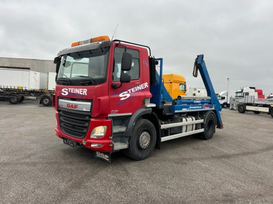 DAF CF 290 FA manuell Stummer HPG 12T Kipper - Camion benne, Camion grue: photos 1 DAF CF 290 FA manuell Stummer HPG 12T Kipper - Camion benne, Camion grue: photos 1