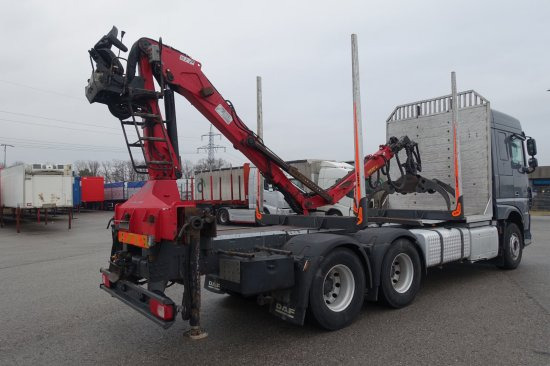 DAF FAT XF 510 mit Penz Ladekran 15Z8.70 inkl. Holzgreifer 6x4 - Camion grumier: photos 4 DAF FAT XF 510 mit Penz Ladekran 15Z8.70 inkl. Holzgreifer 6x4 - Camion grumier: photos 4