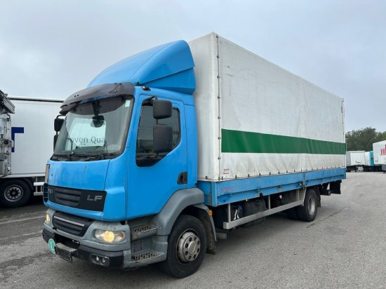 DAF LF 55.250 Plane mit LBW, Manual, E5 - Camion à rideaux coulissants: photos 1 DAF LF 55.250 Plane mit LBW, Manual, E5 - Camion à rideaux coulissants: photos 1