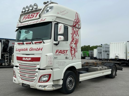 DAF XF 410 FA BDF SSC Euro 6, Retarder - Camion porte-conteneur/ Caisse mobile: photos 1 DAF XF 410 FA BDF SSC Euro 6, Retarder - Camion porte-conteneur/ Caisse mobile: photos 1
