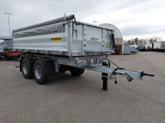 HUMBAUR HTK195024 Tandem 3-Seitenkipper Verzinkt, SAF-Achsen, Rollplane, - Remorque benne: photos 1 HUMBAUR HTK195024 Tandem 3-Seitenkipper Verzinkt, SAF-Achsen, Rollplane, - Remorque benne: photos 1