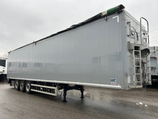 Knapen K200/KT01 Schubboden, 6mm, Liftachse, SAF-Achsen, Alu-Felgen, Rollplane - Semi-remorque à fond mouvant: photos 3 Knapen K200/KT01 Schubboden, 6mm, Liftachse, SAF-Achsen, Alu-Felgen, Rollplane - Semi-remorque à fond mouvant: photos 3