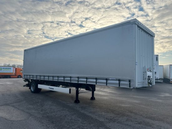 Krone City Liner Profi, 1-Achs- Zwangsgelenkt, Dhollandia LBW 2000kg, - Semi-remorque rideaux coulissants: photos 3 Krone City Liner Profi, 1-Achs- Zwangsgelenkt, Dhollandia LBW 2000kg, - Semi-remorque rideaux coulissants: photos 3