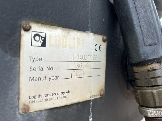 Grue auxiliaire LOGLIFT F140ST96R Kabinenkran: photos 11 Grue auxiliaire LOGLIFT F140ST96R Kabinenkran: photos 11