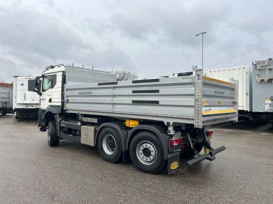 MAN TGS 28.480 6x4x4 , Meiller, Winterdienstausrüstung, Achslift, Lenkachse - Camion benne: photos 2 MAN TGS 28.480 6x4x4 , Meiller, Winterdienstausrüstung, Achslift, Lenkachse - Camion benne: photos 2